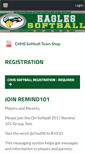 Mobile Screenshot of chhssoftball.com